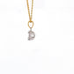 Round brilliant Cut Diamond Solitaire Pendant - 0.80cts  Gardiner Brothers   