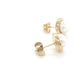 Yellow Gold Pearl Stud Earrings  Gardiner Brothers   