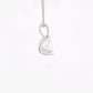 Round Brilliant Cut Diamond Fancy Style Solitaire Pendant - 0.51cts  Gardiner Brothers   