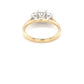 Radiant cut diamond 3 stone ring - 1.63cts  Gardiner Brothers   