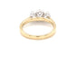 Oval Shaped Diamond 3 Stone Ring - 1.34cts  Gardiner Brothers   