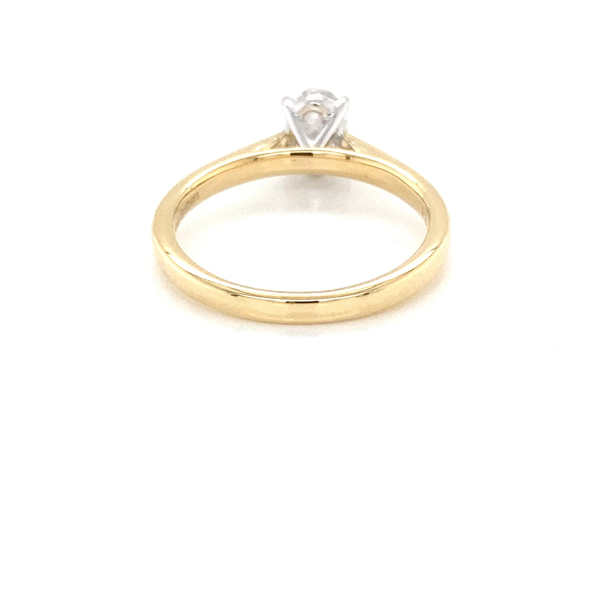 Oval Shaped Diamond Solitaire Ring - 0.70cts  Gardiner Brothers   