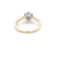Yellow Gold Round Brilliant cut 7 stone diamond cluster style ring - 0.52cts Gardiner Brothers