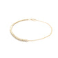 Yellow Gold, Half Set Diamond Tennis Bracelet  Gardiner Brothers   