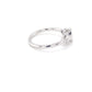 Platinum Oval and Pear Shaped Diamond 3 Stone Ring - 0.59cts Gardiner Brothers