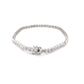 Round Brilliant cut Diamond Rub-over Style Tennis Bracelet - 1.10cts Gardiner Brothers