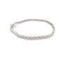 Round Brilliant cut Diamond Rub-over Style Tennis Bracelet - 1.10cts Gardiner Brothers