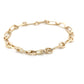 Yellow Gold alternating size oval link bracelet Gardiner Brothers