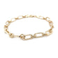 Yellow Gold alternating size oval link bracelet Gardiner Brothers