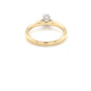Yellow Gold Oval Shaped Diamond Solitaire ring - 0.61cts Gardiner Brothers
