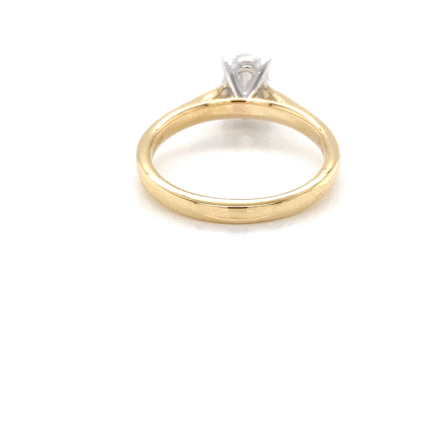 Oval Shaped Diamond Solitaire Ring - 0.90cts Gardiner Brothers