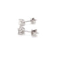 Round brilliant Cut Diamond Solitaire Earrings - 0.80cts Gardiner Brothers