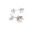 Round Brilliant Cut Diamond Fancy Style Solitaire Earrings - 0.40cts Gardiner Brothers