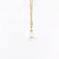 Akoya Pearl and Round Brilliant Cut Diamond Cluster Pendant Gardiner Brothers