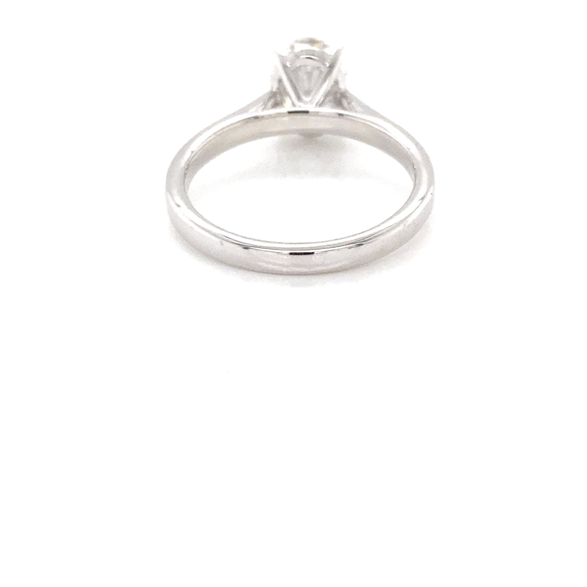 Platinum Oval Shaped Diamond Solitaire Ring - 1.50cts Gardiner Brothers