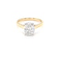 Oval Shaped Diamond Solitaire Ring - 2.01cts Gardiner Brothers