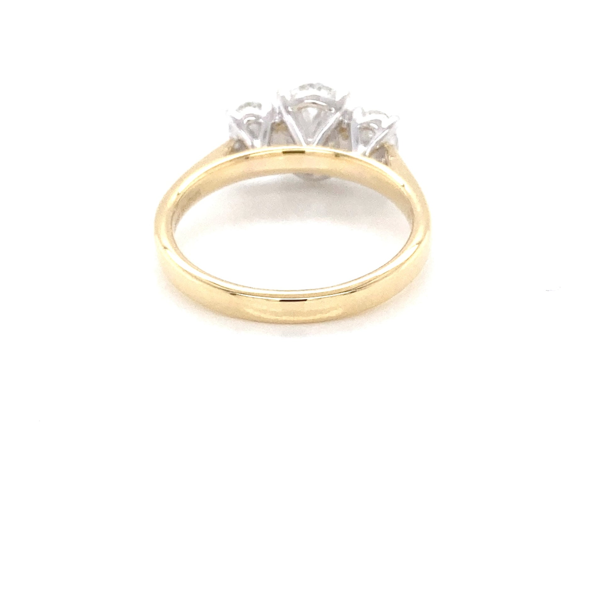 Oval Shaped Diamond 3 Stone Ring - 1.80cts Gardiner Brothers