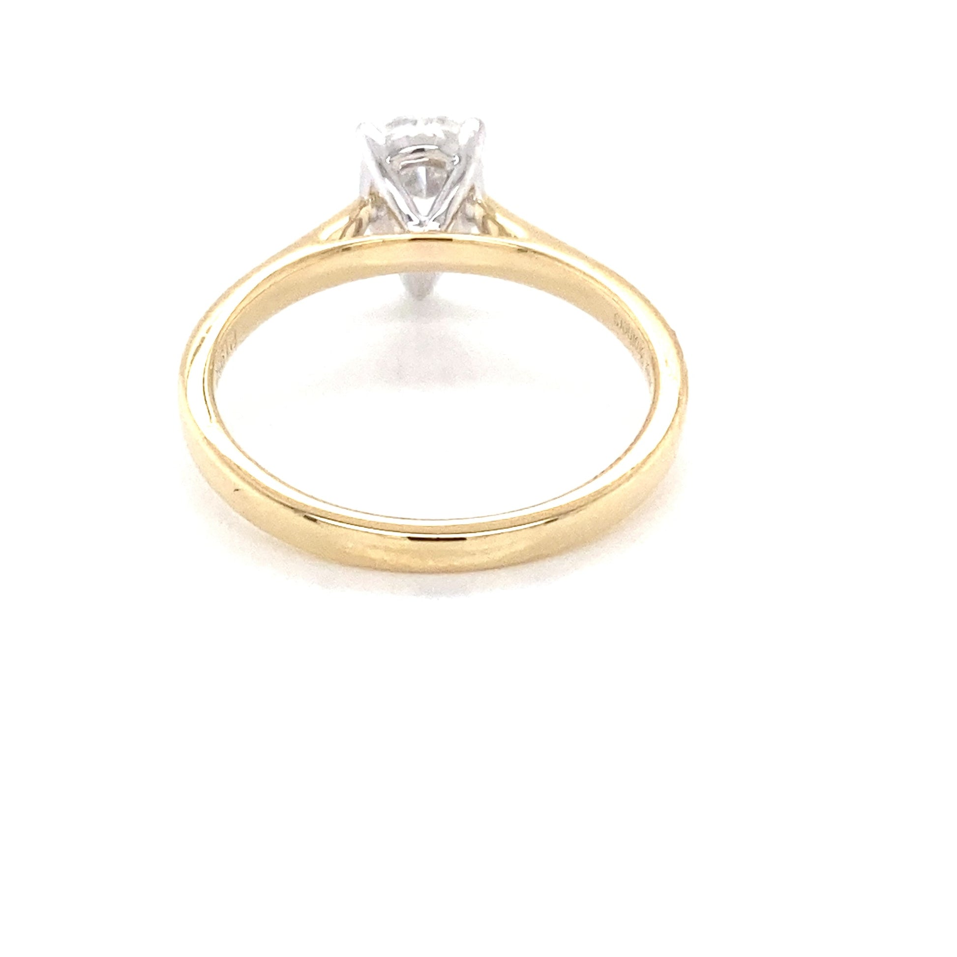 Pear Shaped Diamond Solitaire Ring - 0.90cts Gardiner Brothers