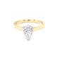 Pear Shaped Diamond Solitaire Ring - 0.90cts Gardiner Brothers