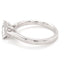 Platinum Emerald Cut Diamond Solitaire Ring - 1.01cts Gardiner Brothers
