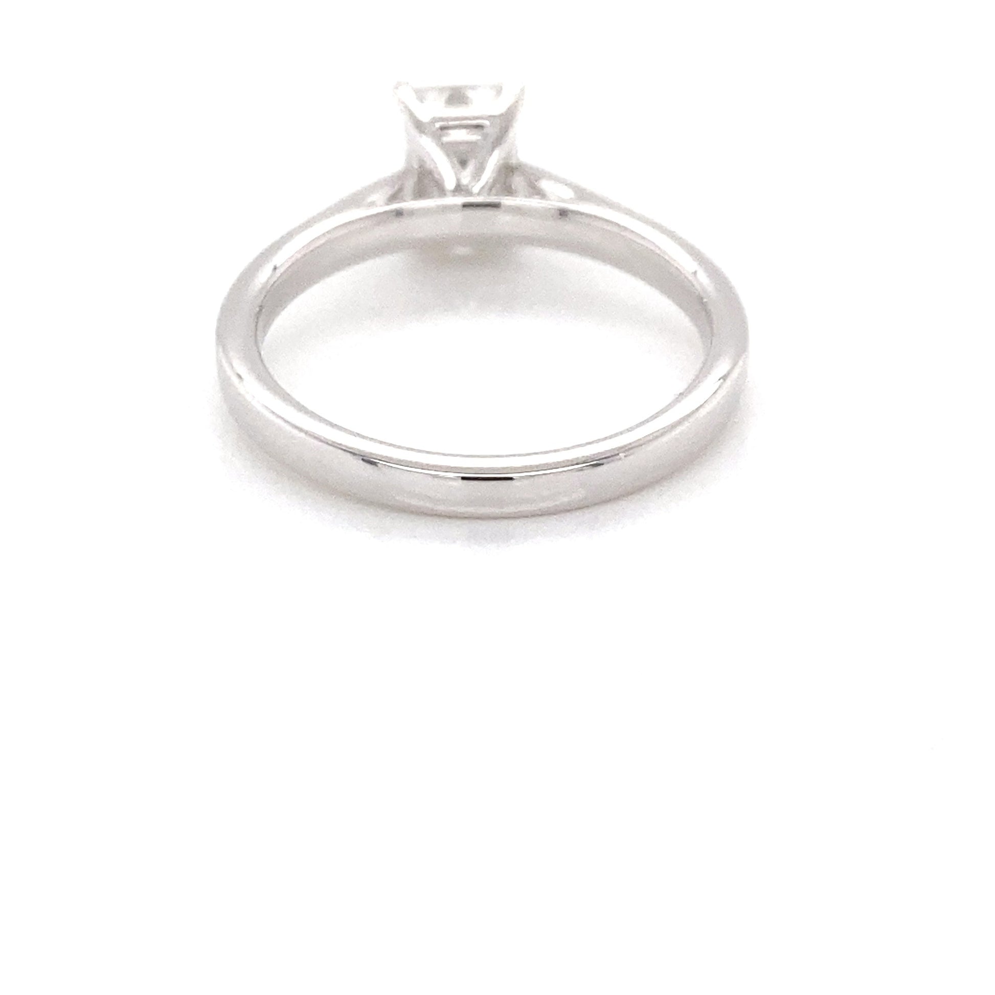 Platinum Emerald Cut Diamond Solitaire Ring - 1.01cts Gardiner Brothers