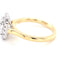Yellow Gold Radiant Cut Diamond Halo Style Ring - 1.37cts Gardiner Brothers