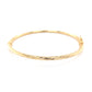 Yellow Gold Half Twist Bangle Gardiner Brothers