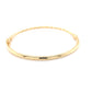 Yellow Gold Half Twist Bangle Gardiner Brothers