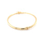 Yellow Gold Half Twist Bangle Gardiner Brothers