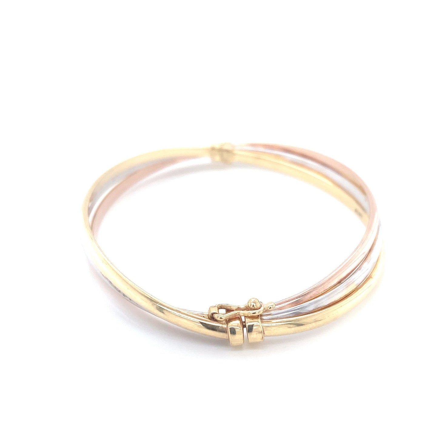 3-Colour Russian Style Bangle Gardiner Brothers