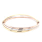 3-Colour Russian Style Bangle Gardiner Brothers