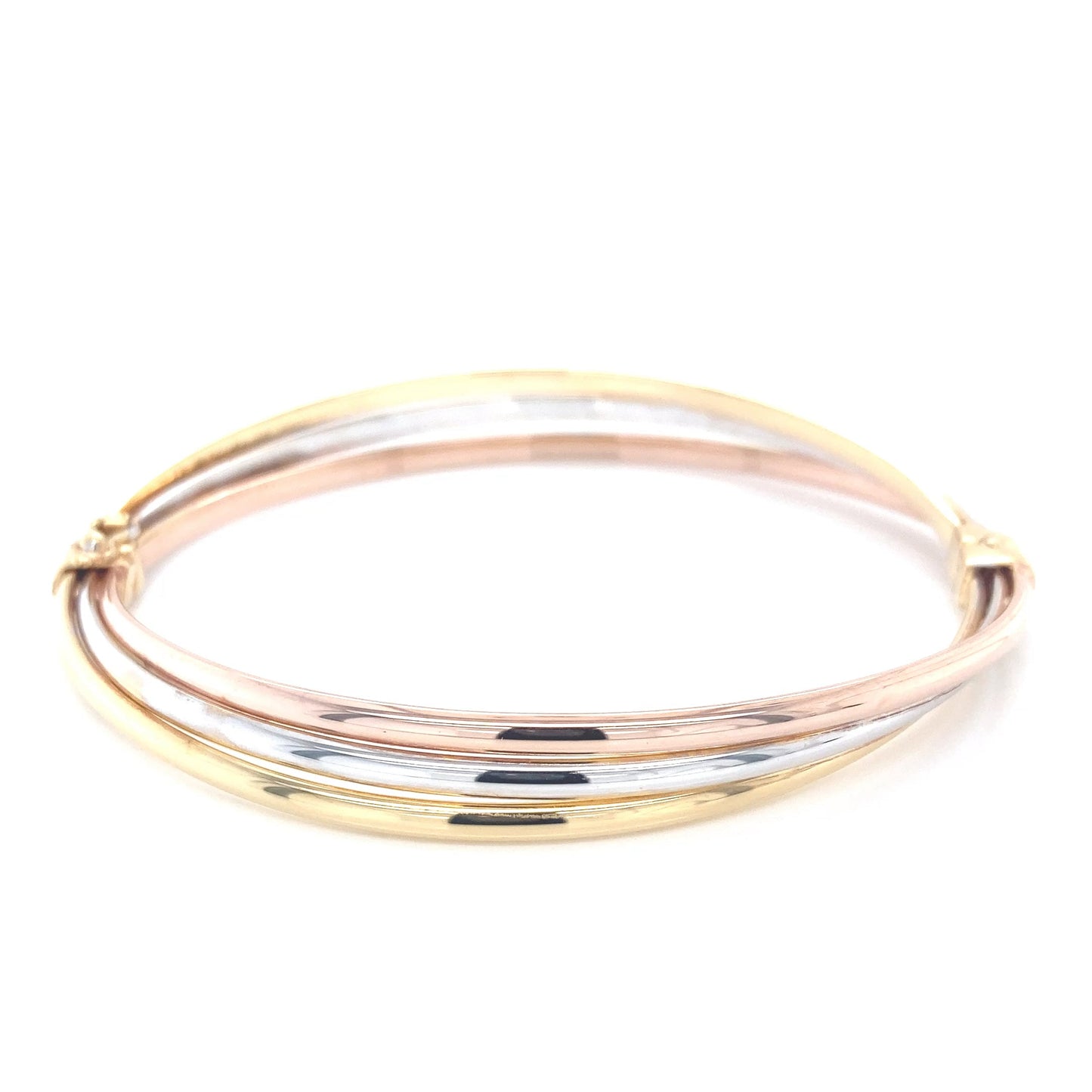 3-Colour Russian Style Bangle Gardiner Brothers
