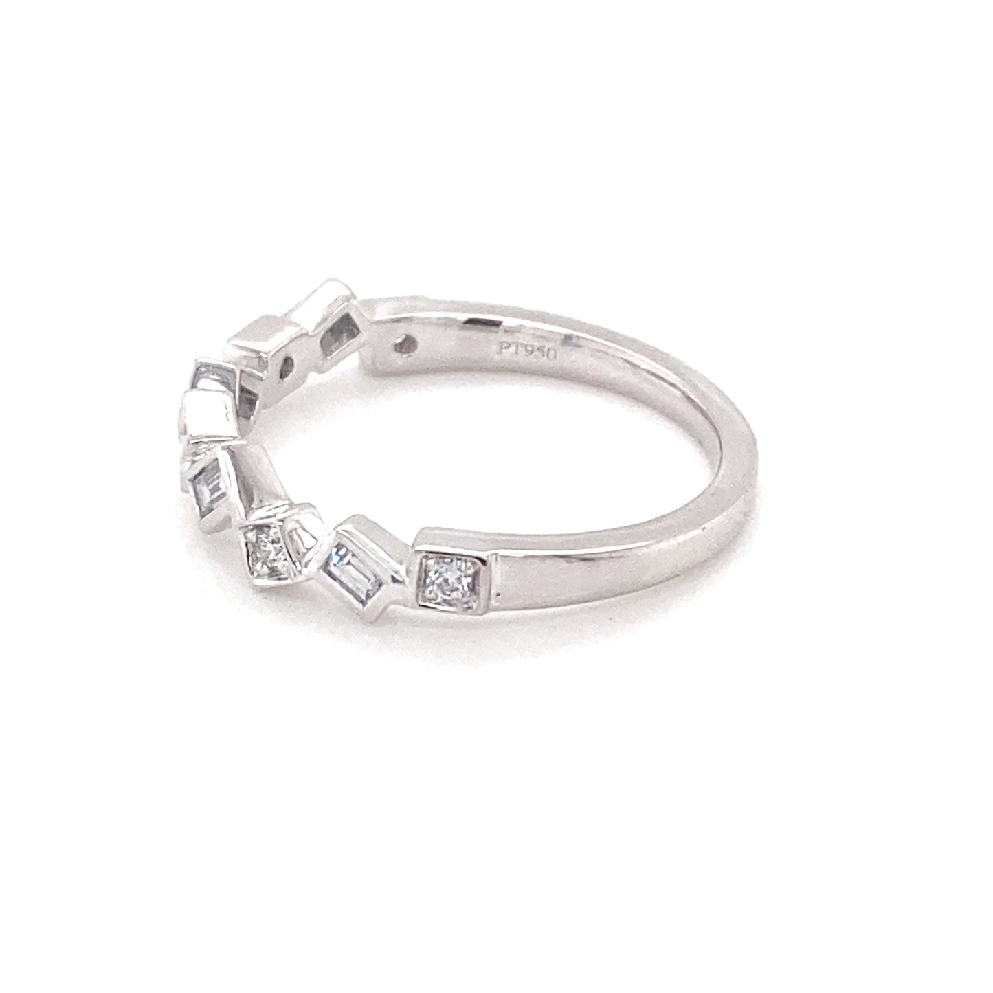 Diamond Abstract Style Eternity Ring Gardiner Brothers