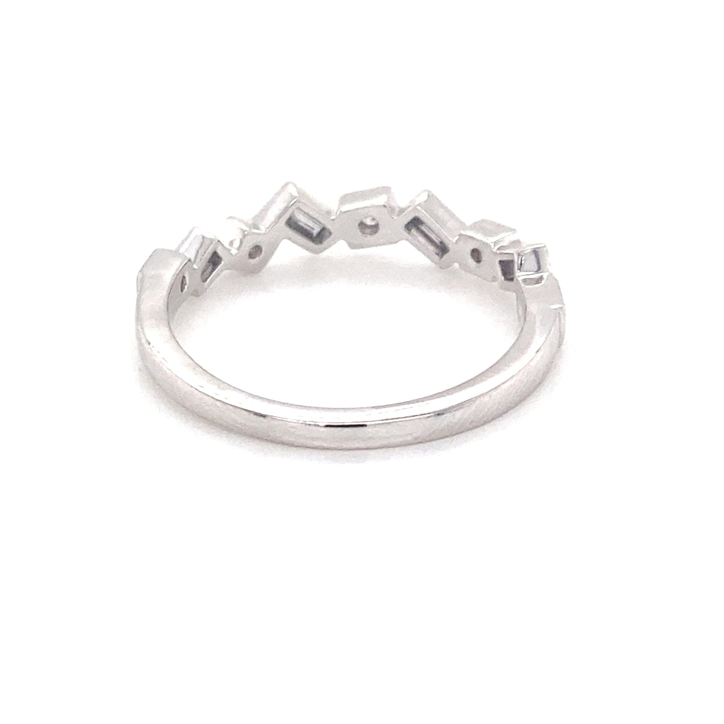 Diamond Abstract Style Eternity Ring Gardiner Brothers