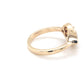 Pear shaped Garnet and round brilliant cut diamond ring Gardiner Brothers