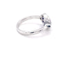 Pear Shaped Amethyst and round brilliant cut diamond ring Gardiner Brothers