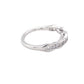 round brilliant cut diamond alternating size eternity ring Gardiner Brothers