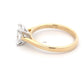 Elongated cushion shaped diamond solitaire ring - 1.01cts Gardiner Brothers