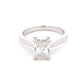Lab Grown Radiant cut diamond solitaire ring - 1.50cts Gardiner Brothers