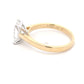Lab Grown Radiant Cut Diamond Solitaire ring - 1.50cts Gardiner Brothers