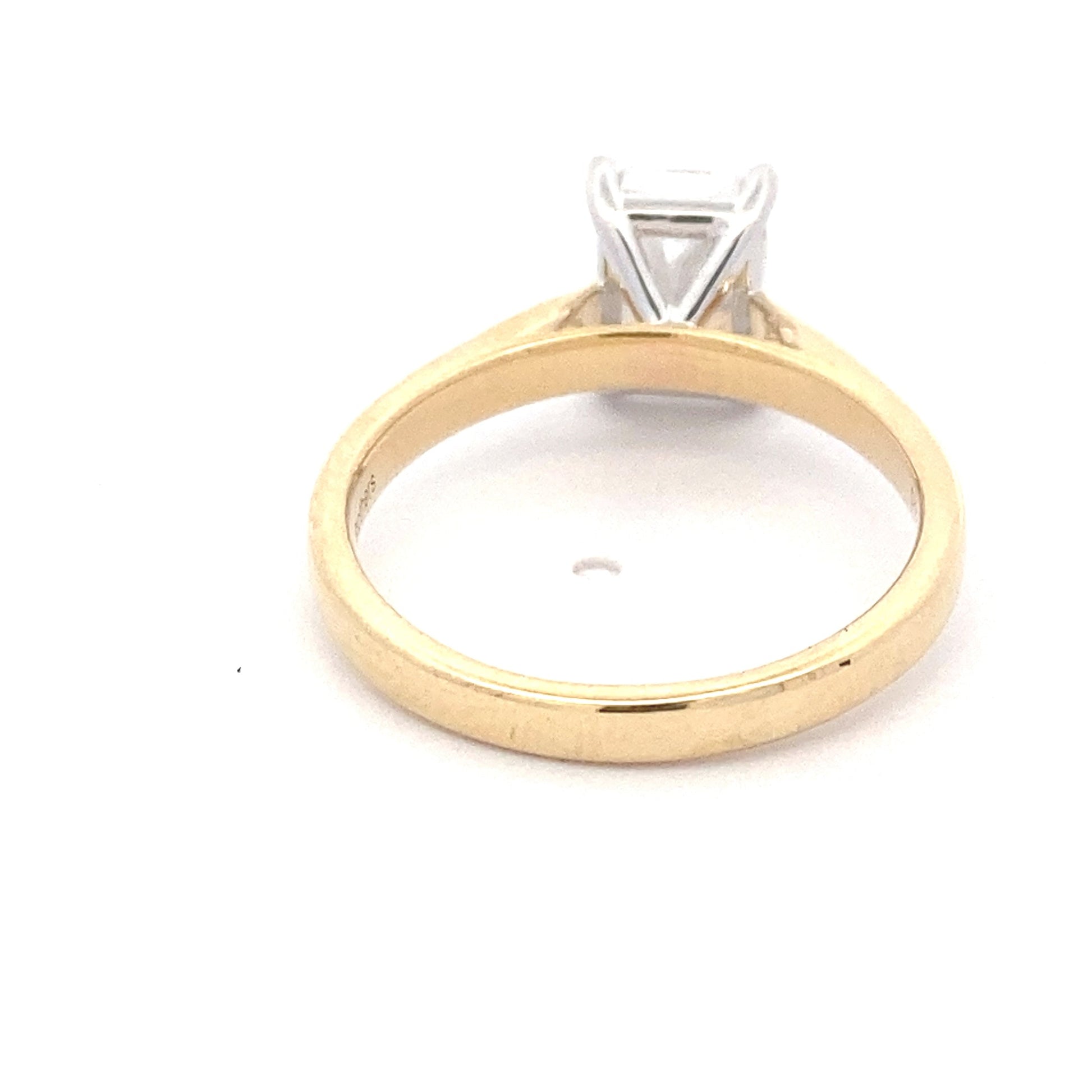 Lab Grown Radiant Cut Diamond Solitaire ring - 1.50cts Gardiner Brothers