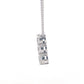 Round Brilliant Cut 3 Diamond Drop Pendant - 1.50cts Gardiner Brothers