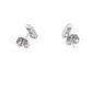 Round Brilliant Cut 3 Diamond Drop Earrings - 1.04cts Gardiner Brothers