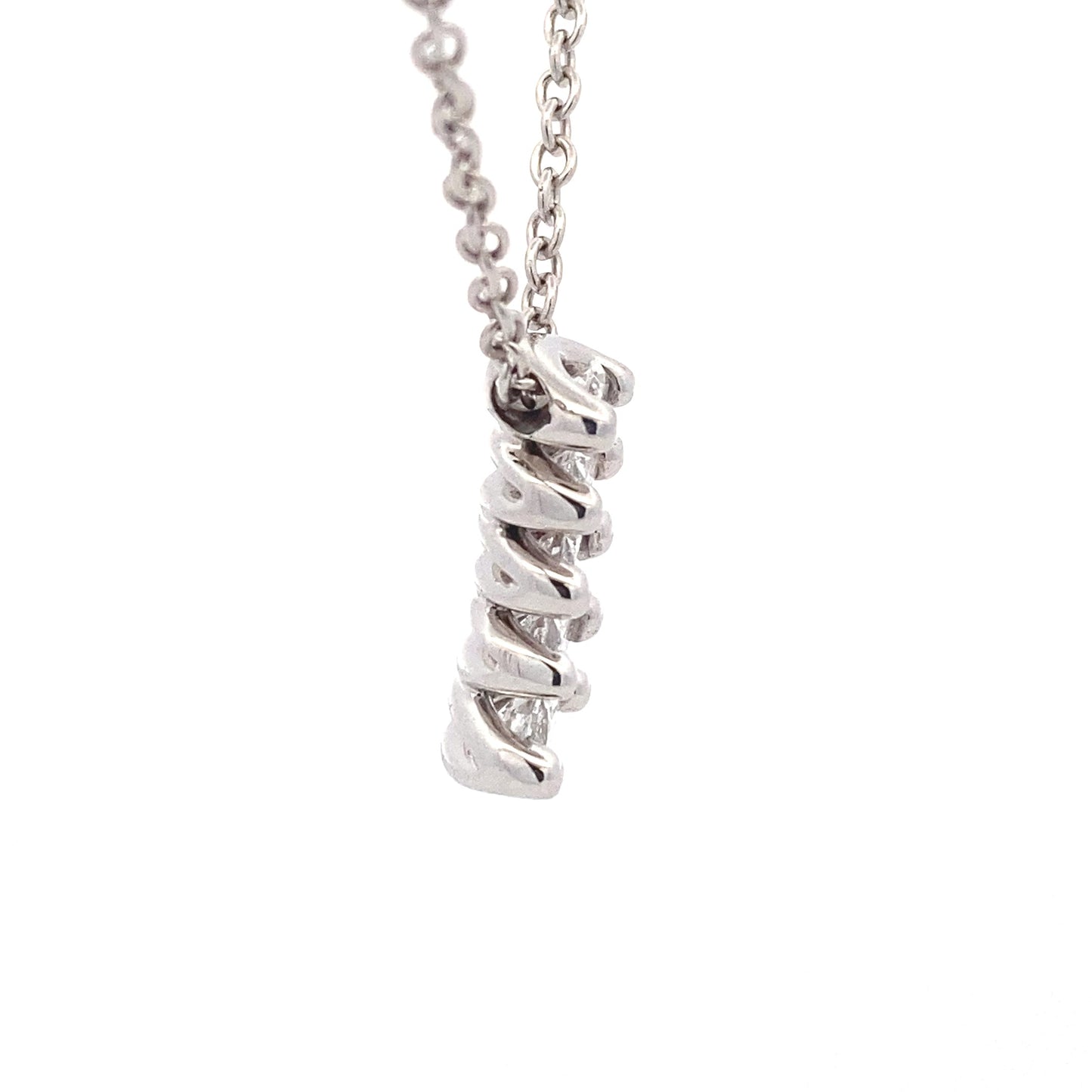 Marquise Shaped Diamond Fancy Style Pendant - 1.34cts Gardiner Brothers