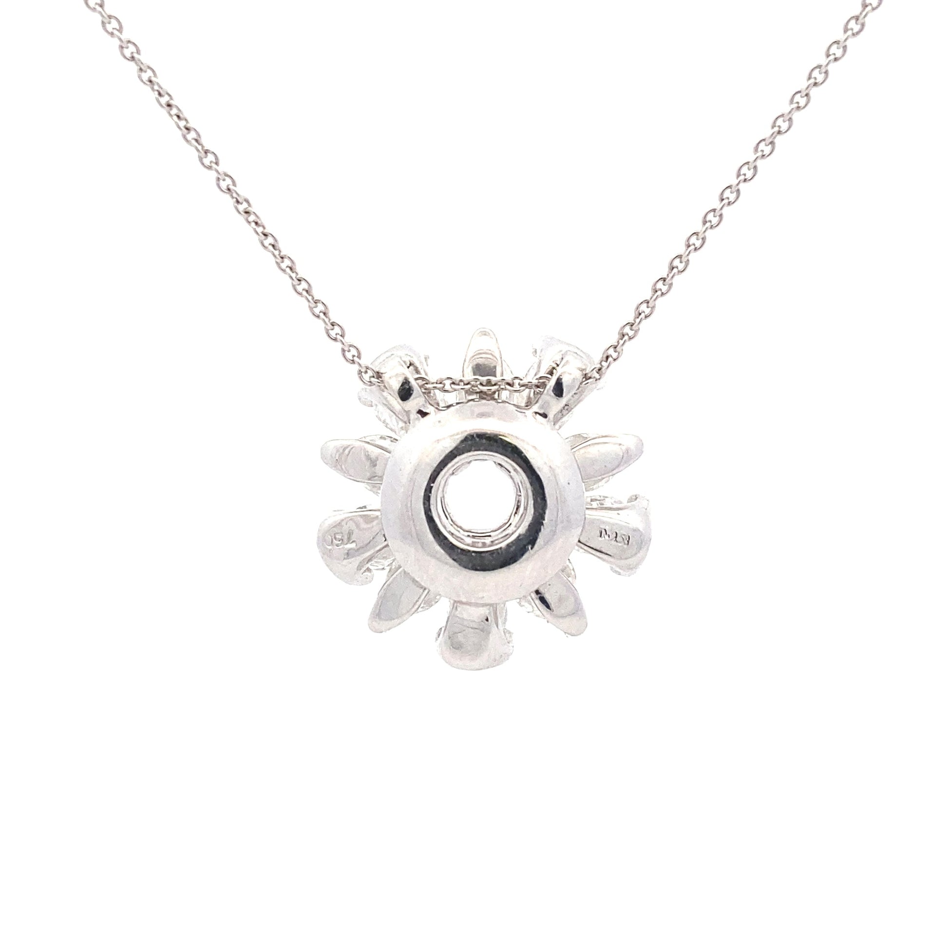 Marquise and Pear Shaped Diamond Circle Cluster Pendant - 2.54cts Gardiner Brothers