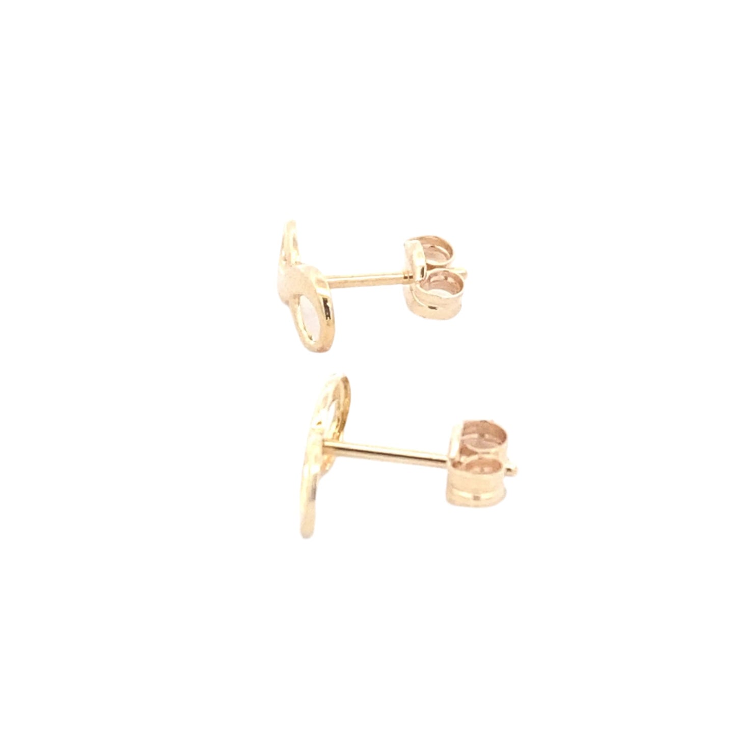 Yellow Gold Infinity Knot Earring Gardiner Brothers