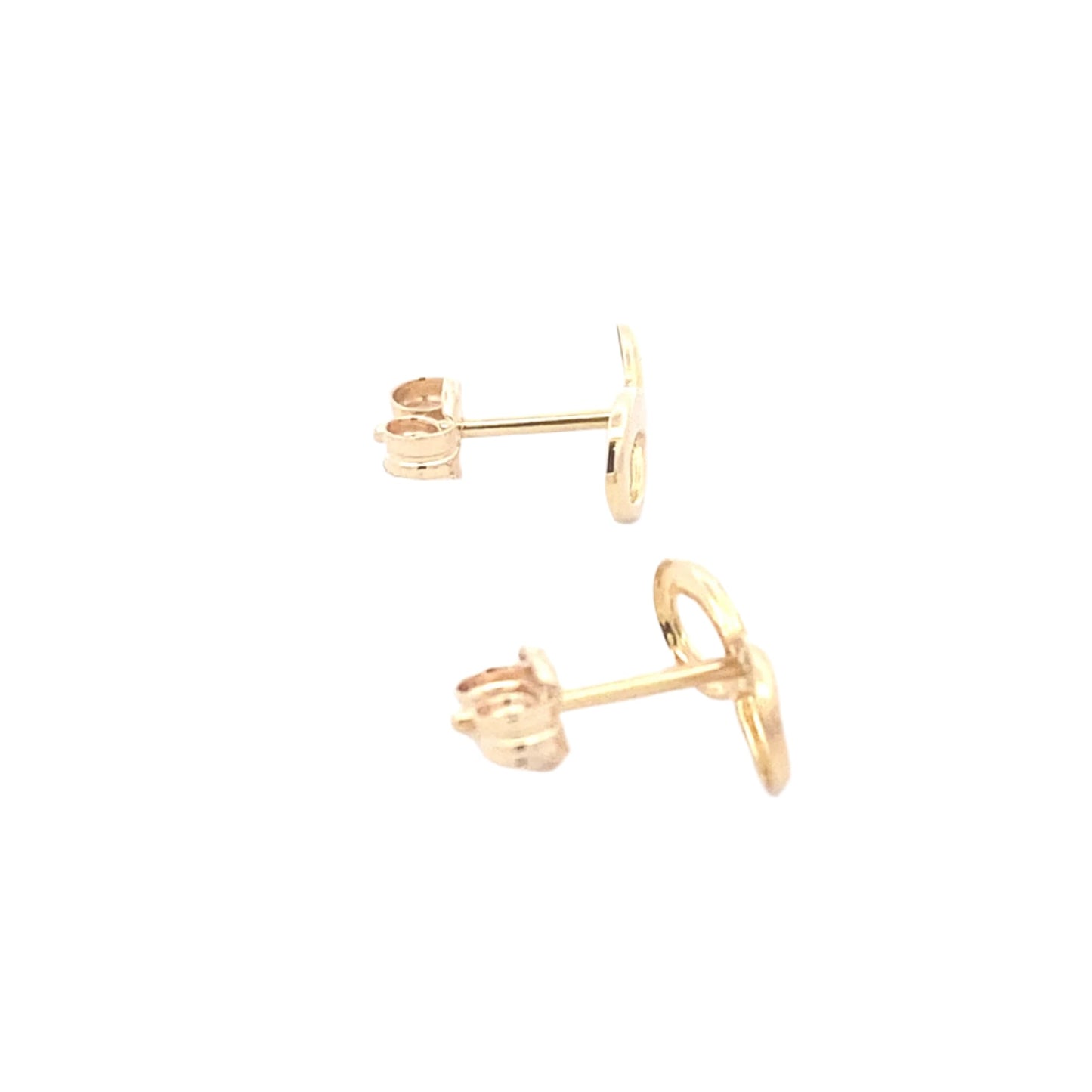 Yellow Gold Infinity Knot Earring Gardiner Brothers