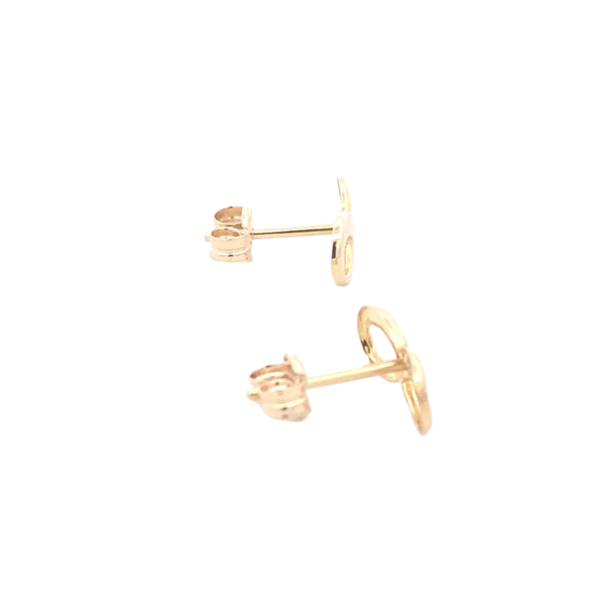 Yellow Gold Infinity Knot Earring Gardiner Brothers