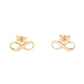 Yellow Gold Infinity Knot Earring Gardiner Brothers