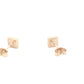 Yellow Gold 5mm Square Stud Earring Gardiner Brothers